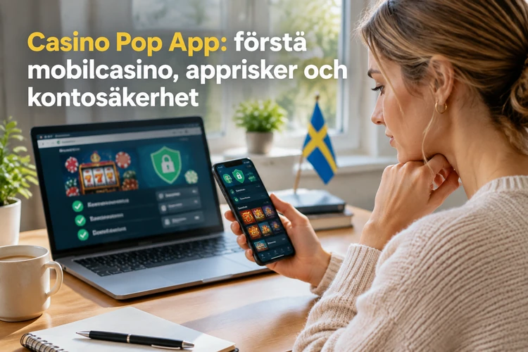 Casino Pop App: förstå mobilcasino, apprisker och kontosäkerhet