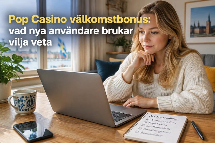 Pop Casino välkomstbonus: vad nya användare brukar vilja veta