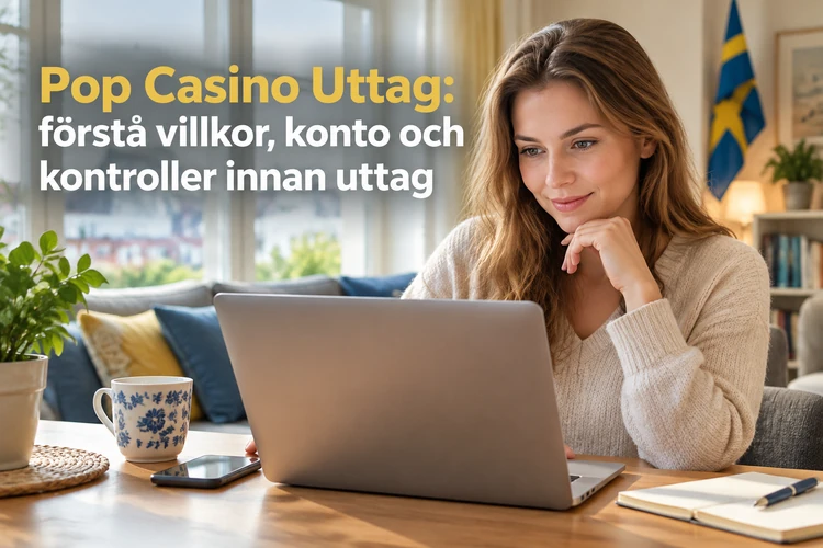 Pop Casino Uttag: förstå villkor, konto och kontroller innan uttag