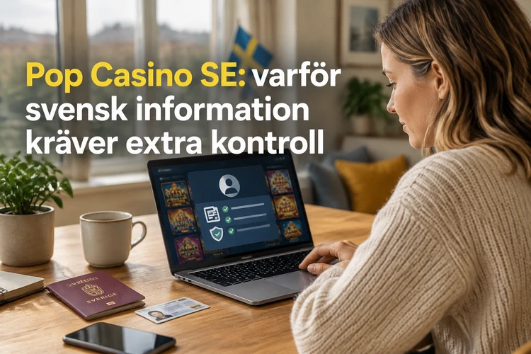 Pop Casino SE: varför svensk information kräver extra kontroll