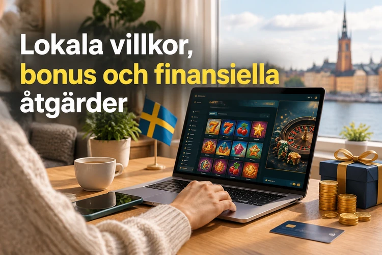Lokala villkor, bonus och finansiella åtgärder
